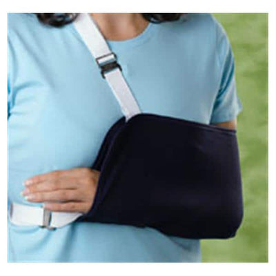 Medline Industries Inc Immobilizer Sling Adult Shoulder Cotton Black Size X-Large Universal Each - ORT16200XL