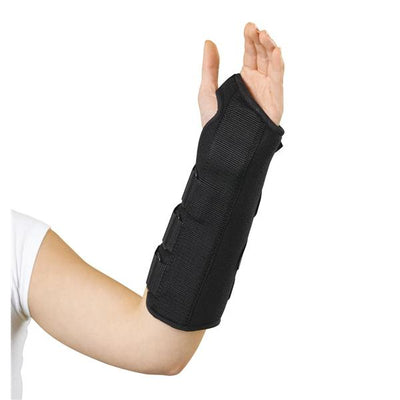 Medline Industries Inc Splint Wrist/Forearm Foam Black Size 10" One Size Fits All Left/Universal Each - ORT18000L