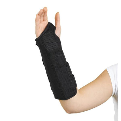 Medline Industries Inc Splint Wrist/Forearm Foam Black Size 10" One Size Fits All Right/Universal Each - ORT18000R