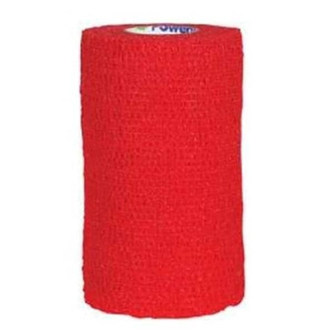 Andover Coated Products Tape Compression PowerFlex Elastic 3"x6yd Cohesive Red 16/Ca - 3730RD-016