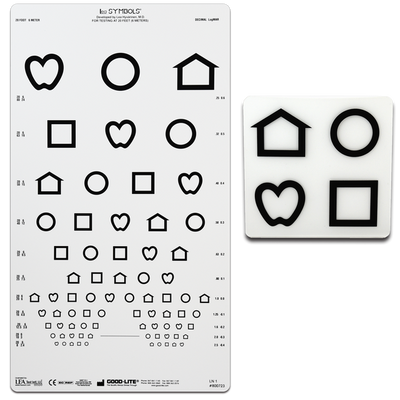 LEA SYMBOLS® PROPORTIONAL DISTANCE CHART