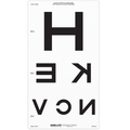 LOW VISION REVERSED SLOAN LETTER CHART