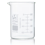Globe Scientific Beaker, Globe Glass, Low Form Griffin Style, 12 of Box, 48 of Case