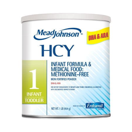 Mead Johnson Pediatric Oral Supplement HCY™ 1 Vanilla Flavor 16 oz. Can Powder