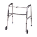 DMI Lightweight Aluminum Folding Walker with Single Release - 802-1017-0645