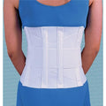 Frank Stubbs Co Inc Support Criss-Cross Back Elastic White Size Large Each - F003675