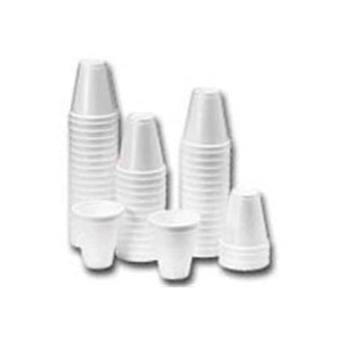 Strauss Paper Co, Inc Cup Drinking Styrofoam 10 oz White 1000/CA - 10J10