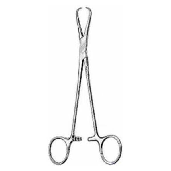 Miltex Forcep Tissue Adair 6-1/2" Straight Stainless Steel Each - Integra Miltex - 16-51