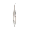 Miltex Scissors Surgical Castroviejo 3-3/4" Sharp Angled 11mm Stainless Steel Each - Integra Miltex - 18-1570