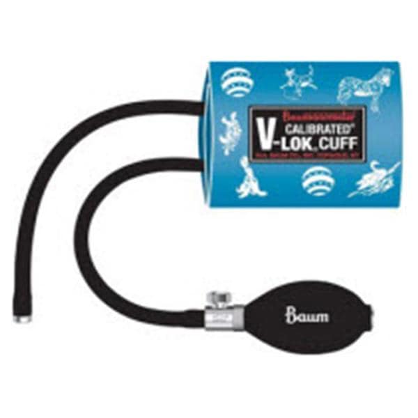 W A Baum Co Inc Inflation System Blood Pressure Calibrated V-Lok 18-26 Chld Arm Cmplt Dcrtd Eachch - 1821D