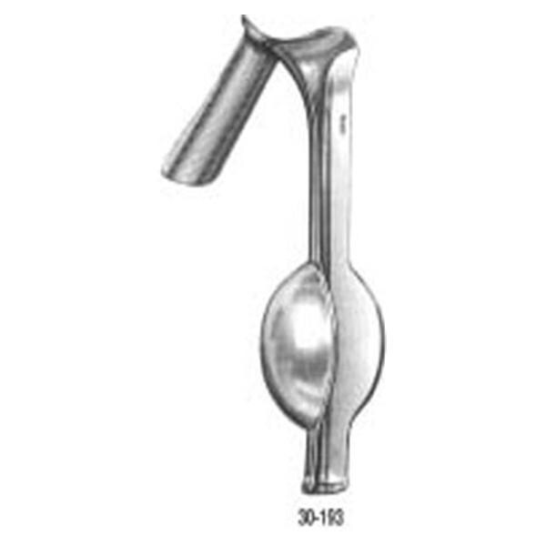 Miltex Speculum Vaginal Auvard 9" Tapering to 1-3/4" Weighted Stainless Steel Each - Integra Miltex - 30-193