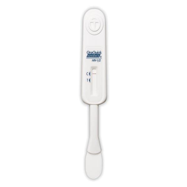 Orasure Technologies OraQuick Advance HIV 1/2 Test Kit 100/Bx - 1001-0078