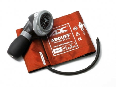 ADC American Diagnostic Corp Diagnostix Aneroid Sphygmomanometer Palm Style Hand Held 1-Tube Infant Size Arm