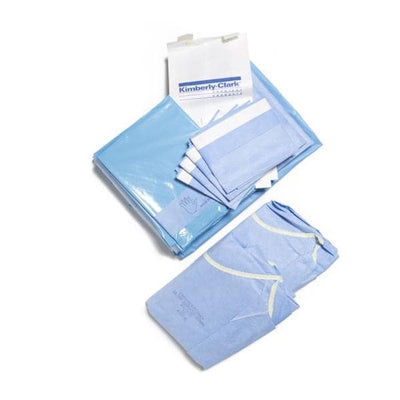 O & M Halyard Pack Surgical Basic V With Ultra Surgical Gown w/Towel LF Sterile 8/Ca - 88151