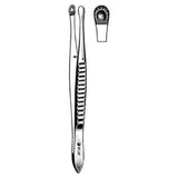 Sklar Instruments Forcep Tissue Russian 10" Serrated Straight Stainless Steel Each - 19-2310