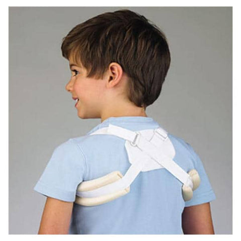 Fla Orthopedics Inc Support Stabilizing FLA Clavicle Felt/Foam 20-24" White Size X-Small Each - 16-101307