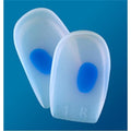 Fla Orthopedics Inc Cushion Soft Point Heel Silicone Men 3.5-7.5/Women 5-8 Blue Spot Size Small Each - F131