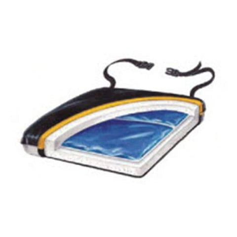 Skil Cushion Wheelchair Econo-gel 18x16x2" Black Each - Care Corporation - 751155