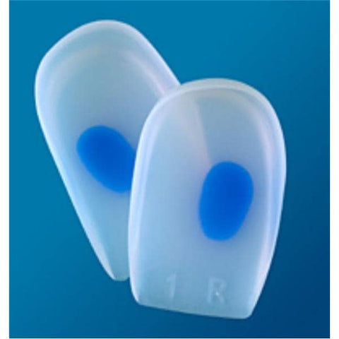 Fla Orthopedics Inc Cushion Soft Point Heel Silicone Men 8-13/Women 8.5+ Blue Spot Size Large Each - F133