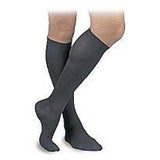 Fla Orthopedics Inc Dress Socks Compression Activa Sheer Therapy Knee High Cls Toe Sm M Men 7 Blk Each - H2561