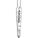 Sklar Instruments Forcep Bishop Harmon 3-1/2" 1x2 Teeth Each - 66-4132