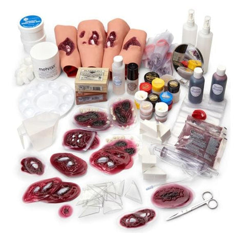 Nasco Healthcare, Inc Simulation Kit Makeup Advanced Military Casualty Advanced Military Casualty Each - 800-819
