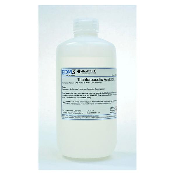 EDML, LLC Trichloroacetic Acid 20% 16oz 1/Bt - 400554