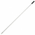 White Threaded Fiberglass Broom Handle Length 60