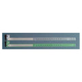 Precision Dynamics Corp. Wristband Identification Clear 250/Ca - 170-10-PDJ