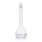 Globe Scientific Volumetric Flask, Globe Glass, Class B
