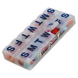 Apothecary Products Planner Pill Ezy-Dose Plastic 2 Week 5" Assorted 6/Pk - 67377