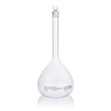 Globe Scientific Volumetric Flask, Globe Glass, Class B