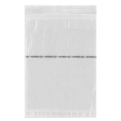 Medegen Medical Products, LLC Lab Utility Bag Clear Zip Closure 1000/CA - 49-96