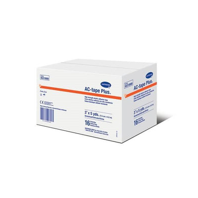 Hartmann USA Tape Athletic AC Plus Cotton/Elastic 3"x5yd Adhesive White 16rls/Ca - 65310000