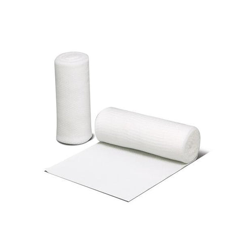Hartmann USA Bandage 4"x4.1yd Gauze Polyester Roll White LF Sterile 12rl/Bg - 81400000
