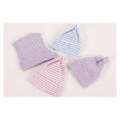 Alba Cap Warming Single-Ply Baby Boggin 4 in x 6 in Unisex Pnk/Blu/Wht Nwbrn Each, 200 Each/CA - Waldensian, Inc - 80004