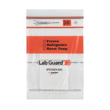 MiniGrip, LLC Specimen Bag Double Zip Closure With Absorb Pad 50/Pk, 20 PK/CA - SBL2AP69B