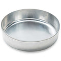 Globe Scientific Aluminum Dish, 72mm, 2.0g (70mL), Smooth Wall without Tab