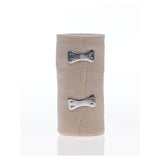 Medline Industries Inc Bandage Sure-Wrap 4"x5yd Compression Elastic Clip Closure Beige LF NS 50/Ca - MDS055004