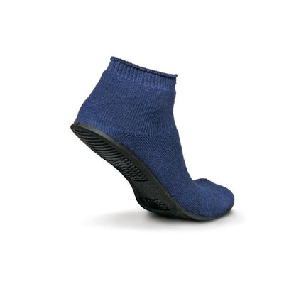 Medline Industries Inc Slippers Patient Terrycloth Navy Blue Large 12/Bx - MDT211220L