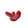 Medline Industries Inc Slippers Patient Terrycloth Red Small 48/Case - MDTDBLTREADS