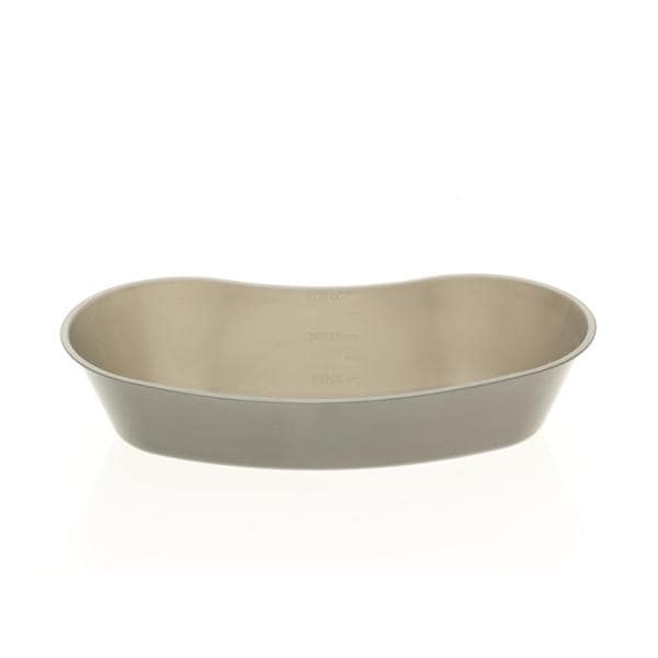 Medline Industries Inc Basin Emesis 500mL Plastic Graduated 10x8-1/2" Graphite Each, 250 Each/CA - DYND80327