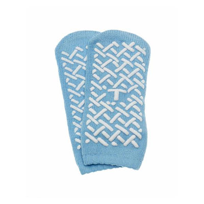 Medline Industries Inc Socks Slipper Teal 96/Ca - MDT211218T