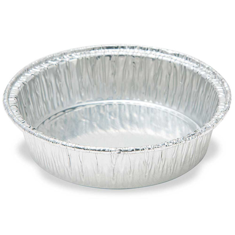 Globe Scientific Aluminum Weighing Dish, Crimped Walls