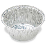 Globe Scientific Aluminum Weighing Dish, Crimped Walls