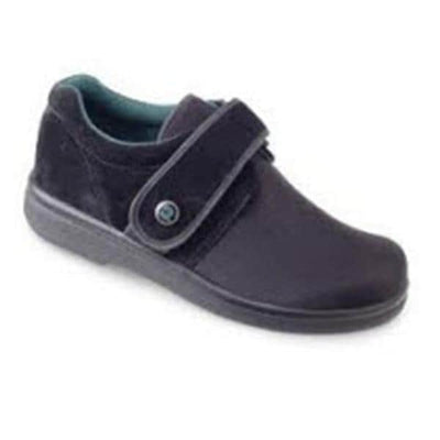 Darco International Inc Shoe Diabetic GentleStep X-Wide Black Firm Heel Men 7.5/Women 9 1/Pr - GS090XB