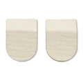 Alimed, Inc Pad Orthopedic Hapad Heel 2" 3/16" Thick Adhesive Back White 6/PK - 6380