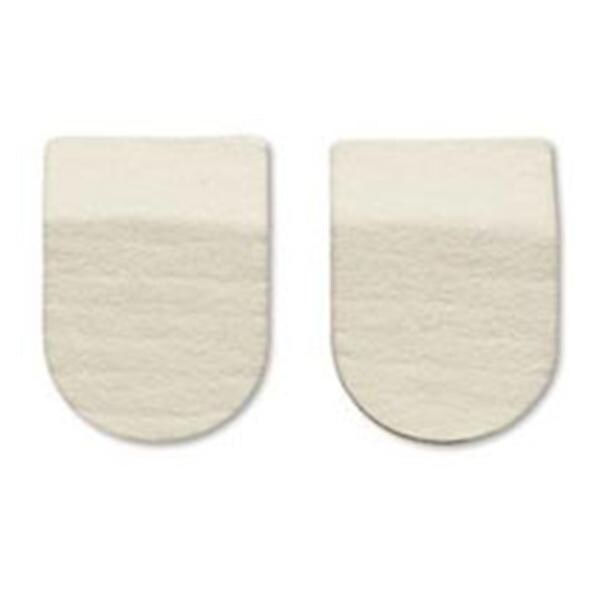 Alimed, Inc Pad Orthopedic Hapad Heel 2" 3/16" Thick Adhesive Back White 6/PK - 6380