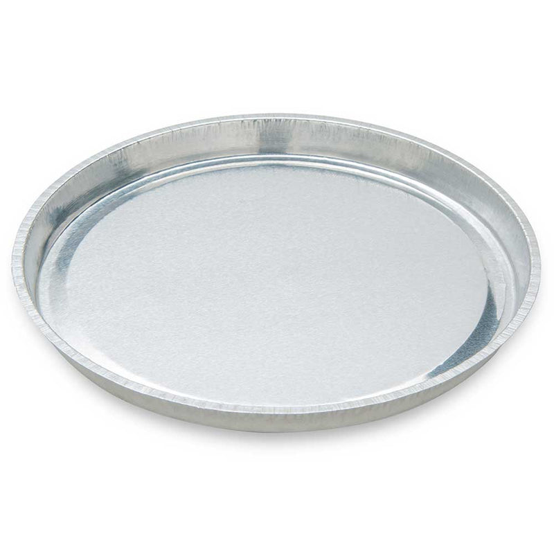 Globe Scientific Aluminum Weigh Pan, 60mL, 102mm, Crimped Walls