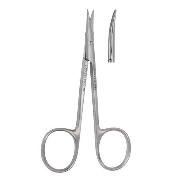 Miltex Scissors Tenotomy Stevens Vantage 4-1/8" Blunt Serrated Curved SS Each - Integra Miltex - V918-1466